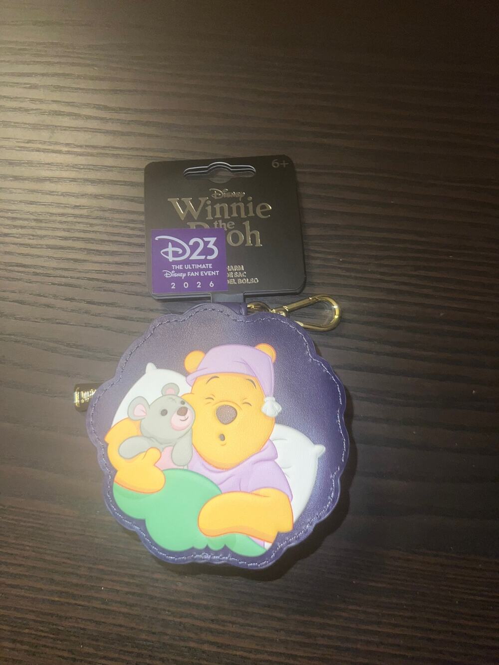 EXCLUSIVE D23 Loungefly Winnie the Pooh Heffalumps & Woozles Coin Bag Disney LE